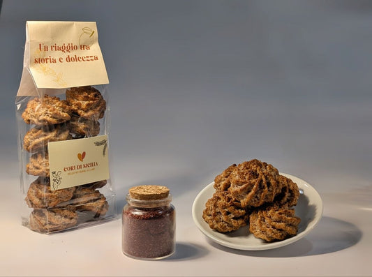 Riccio - Pasta di mandorle con polvere sommacco siciliano