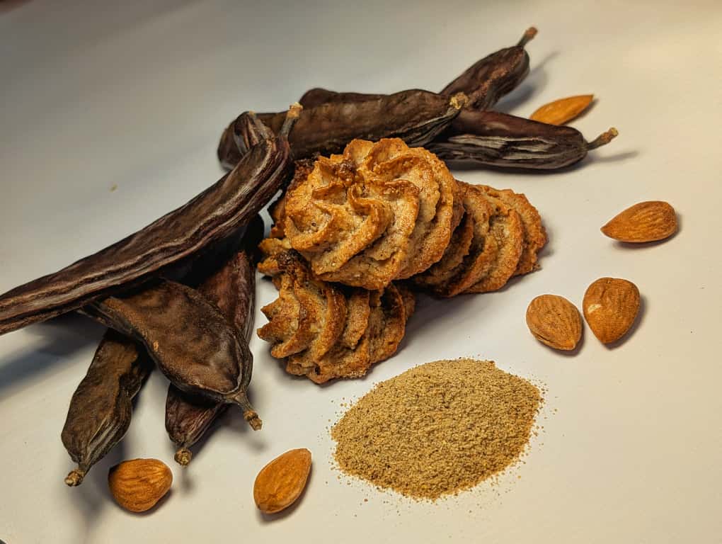 Riccio con farina di carrube di Sicilia
