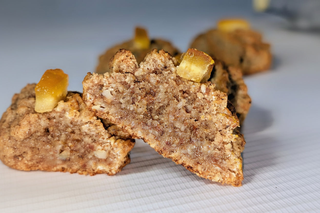 Riccio con farina di carrube di Sicilia - biscotto artigianale siciliano-