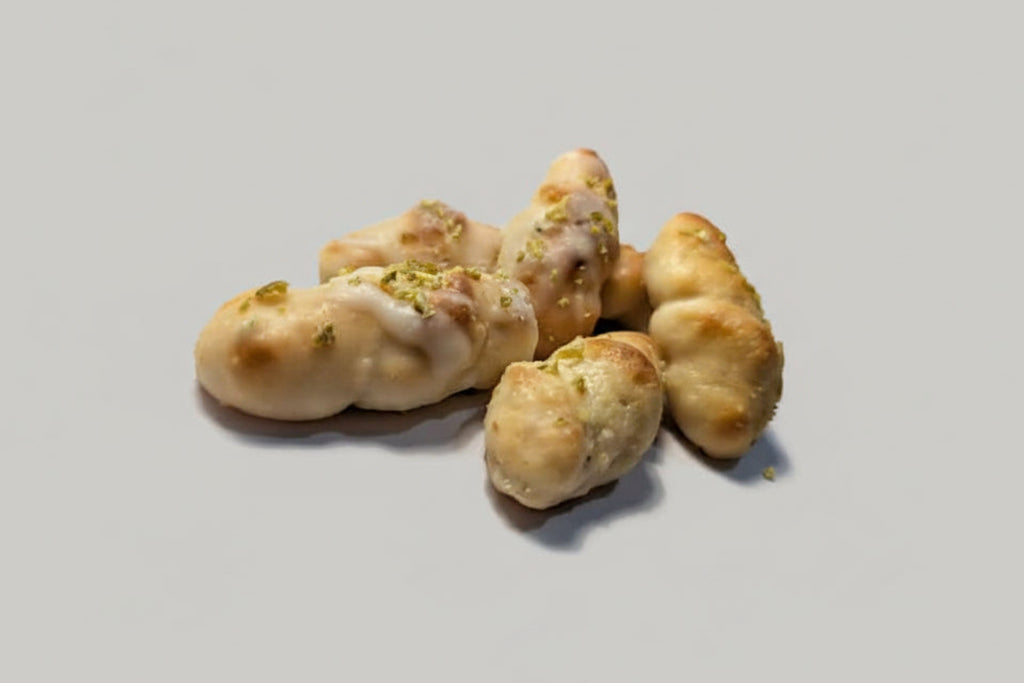Taralli di racalmuto al limone - biscotto  artigianale siciliano grani antichi